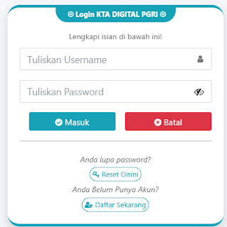 Register PGRI Kota Banjarmasin - Persatuan Guru Republik Indonesia Cabang Kota Banjarmasin